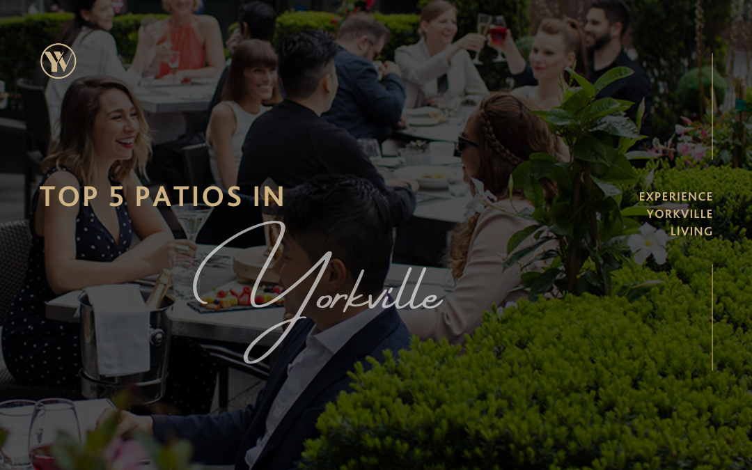 Top 5 Patios in Yorkville to Visit this Summer